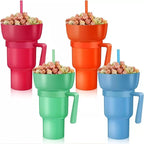 VASO DOBLE PARA SNACKS BOWL 2 EN 1