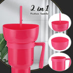 VASO DOBLE PARA SNACKS BOWL 2 EN 1