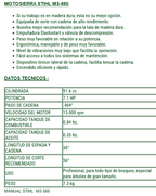 MOTOSIERRA STIHL 660